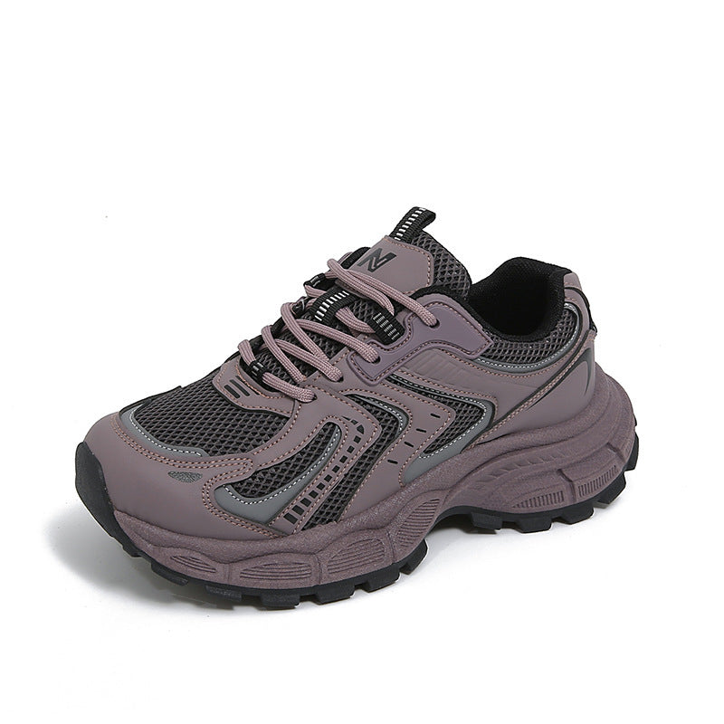 Damen Sportliche Freizeitschuhe mit atmungsaktiver Mesh-Oberfläche und stoßdämpfender Laufsohle