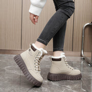 Damen Winterstiefel mit bequemem Fleece-Futter und rutschfester Sohle