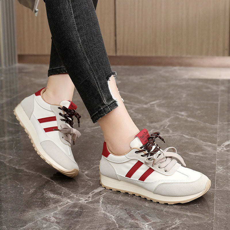 Damen Sportliche Sneakers mit atmungsaktiver Laufsohle und dämpfendem Komfort
