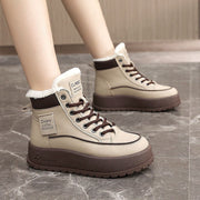 Damen Winter Boots mit dickem Fleece-Futter und rutschfester Sohle