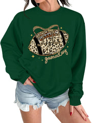 Damen Sweatshirt mit aufregendem Sportmotiv und lässigem Schnitt