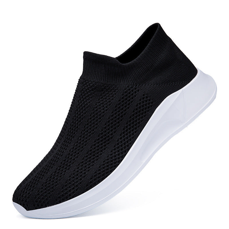 Damen Strick-Sneaker mit atmungsaktivem Design und flexibler Sohle