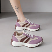 Damen Sportliche Sneakers mit atmungsaktivem Obermaterial und rutschfester Sohle