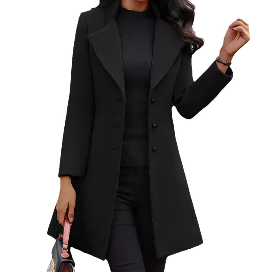 Damen Eleganter und zeitloser Mantel
