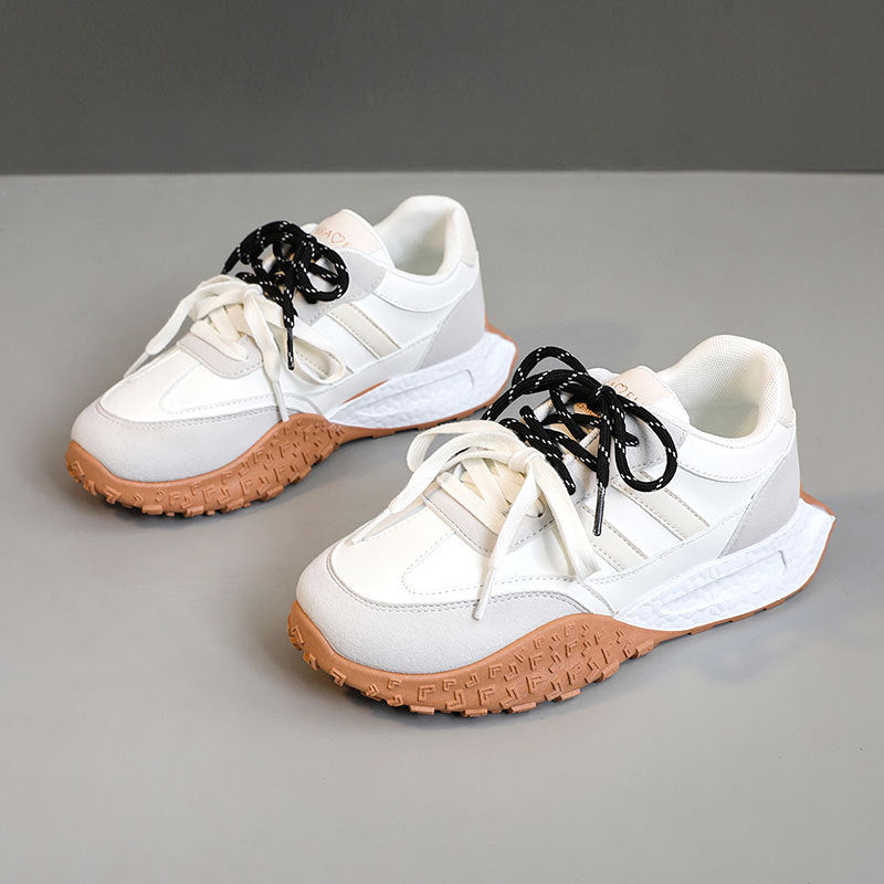 Damen Sportliche Chunky Sneakers mit rutschfester Sohle und atmungsaktiver Mesh-Oberfläche