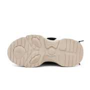 Damen Sportliche Chunky Sneakers mit exklusivem Mustermix und strapazierfähigem Obermaterial