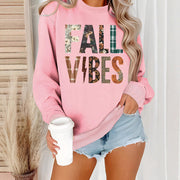 Damen Sweatshirt mit grafischem Aufdruck und bequemem Schnitt