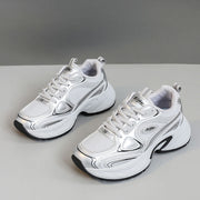 Damen Sportliche Lauf-Sneaker mit atmungsaktiver Mesh-Oberfläche und dämpfendem Fußbett