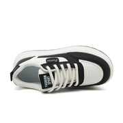 Damen modische Sneakers mit dämpfender Laufsohle und atmungsaktiver Oberflächenstruktur