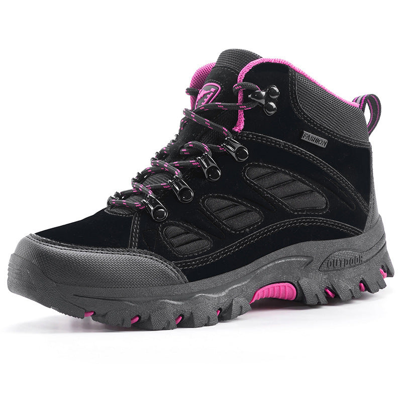 Damen langlebige wasserdichte Wanderschuhe mit hochgriffiger Sohle Heidi-Mode