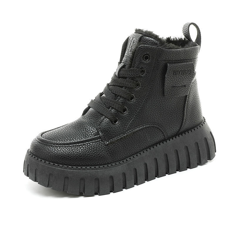 Damen Winterschuhe mit kuscheligem Innenfutter und robustem Profil