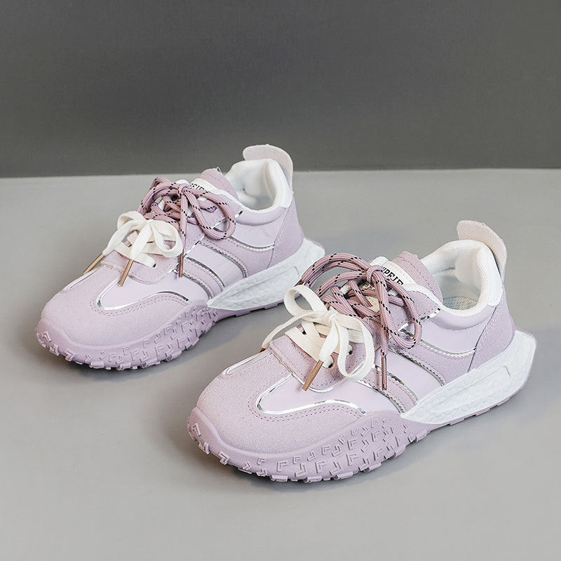 Damen Sportliche Luxus Sneakers mit atmungsaktiver Netzoberfläche und dämpfender Sohle