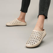 Damen Clogs mit atmungsaktivem Mesh-Design und flexiblem Fußbett