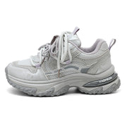 Damen Sportliche Sneakers mit atmungsaktivem Obermaterial und schockabsorbierender Sohle
