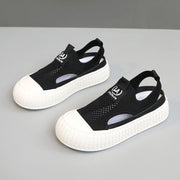 Damen Atmungsaktive Sommer-Slipper mit elastischem Einstieg und rutschfester Sohle