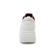 Damen Modische Sneaker mit erhöhtem Plateau und atmungsaktivem Mesh-