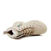 Damen High-Top Winterstiefel mit Warmfutter und rutschfester Sohle