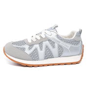 Damen Atmungsaktive Sport Sneakers mit rutschfester Sohle und dämpfendem Fußbett