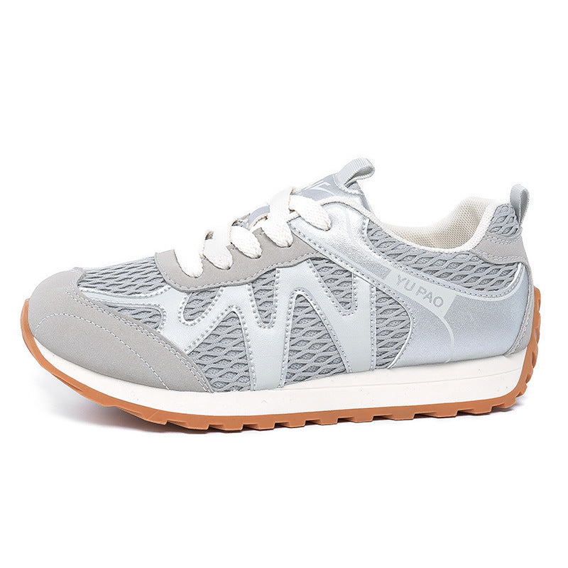 Damen Atmungsaktive Sport Sneakers mit rutschfester Sohle und dämpfendem Fußbett
