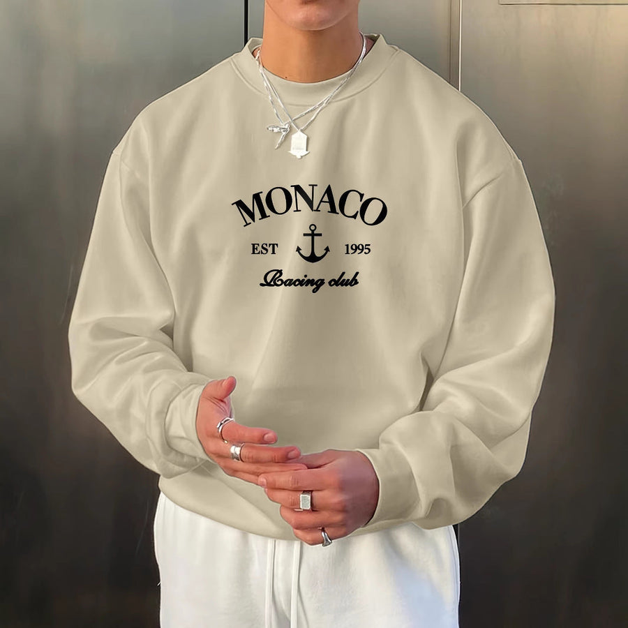 Damen Sweatshirt mit großzügigem Schnitt und einzigartigem Druck