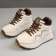 Damen Winterliche High-Top Sneakers mit Wärmeisolierung und rutschfester Sohle