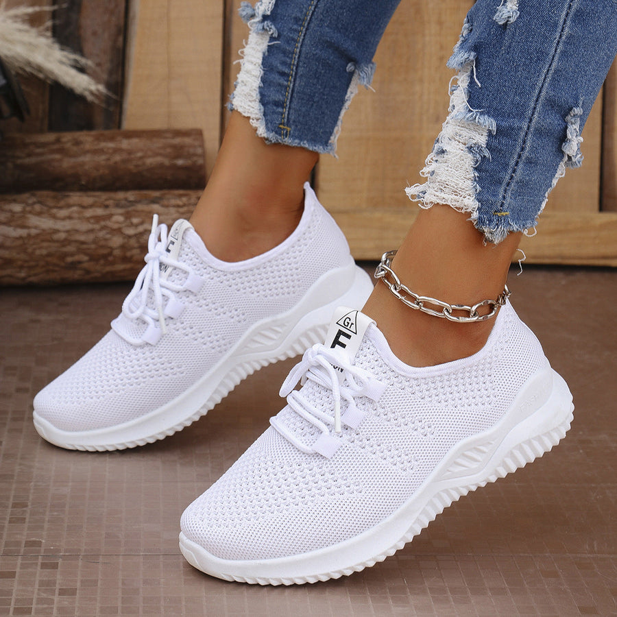 Damen atmungsaktive Sneaker in modischem Design Heidi-Mode
