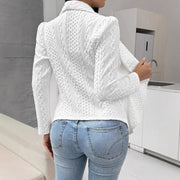 Damen Strukturierte Jacke mit modernem Schnitt