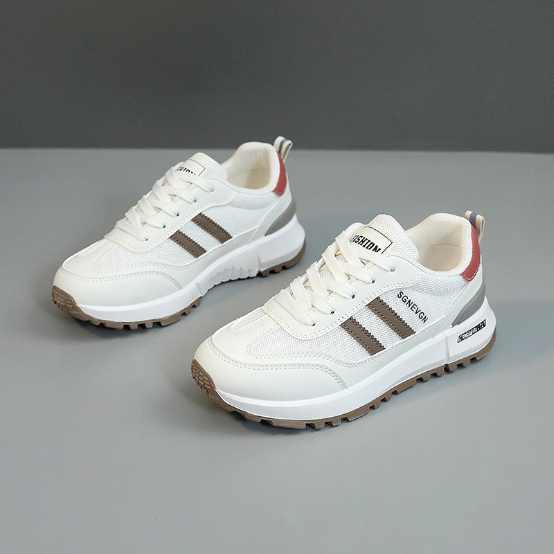 Damen Sportliche Sneakers mit atmungsaktiver Mesh-Oberfläche und dämpfender Laufsohle    1771555409