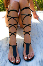 Damen Gladiator Sandalen Heidi-Mode