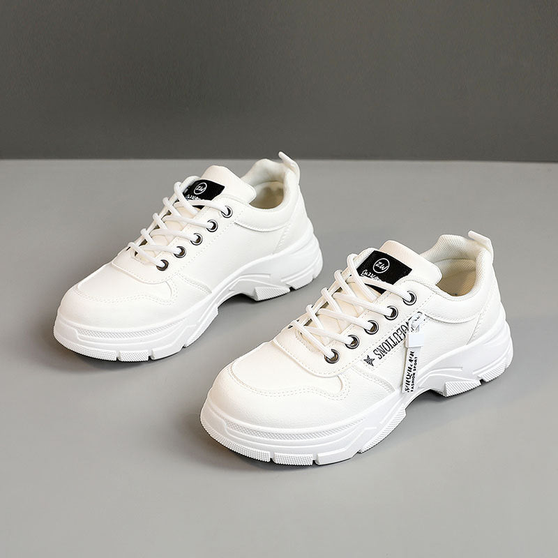 Damen Sportliche Sneakers mit dickem Sohlenprofil und atmungsaktivem Obermaterial