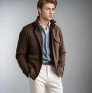 Herren Herbstjacke mit praktischen Taschen Aliams