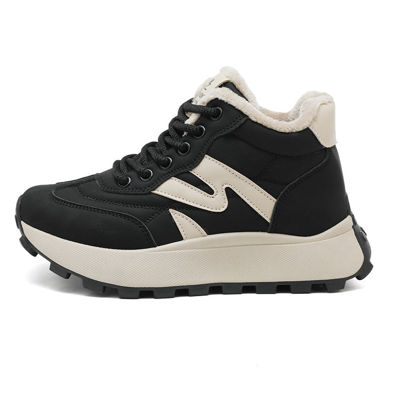 Damen Sportschuhe mit warmem Innenfutter und rutschfester Sohle
