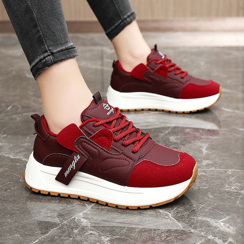 Damen Sportliche Sneaker mit gepolstertem Komfort und rutschfester Sohle