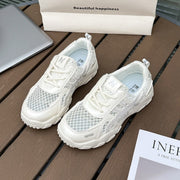 Damen Atmungsaktive Freizeitsneaker mit rutschfester Laufsohle und stabiler Konstruktion