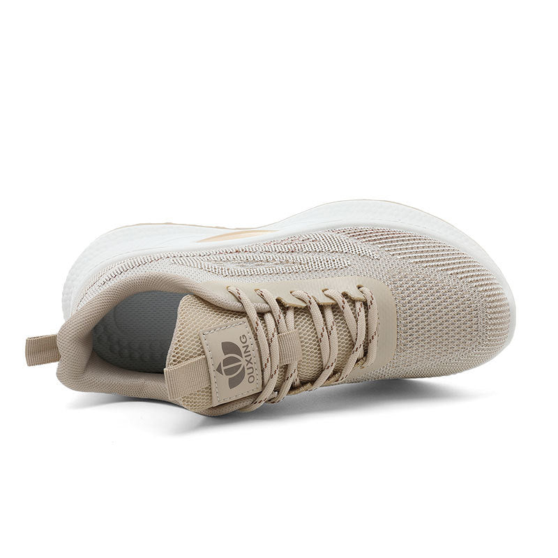 Damen Atmungsaktive Freizeitschuhe mit dämpfender Laufsohle und elastischem Obermaterial