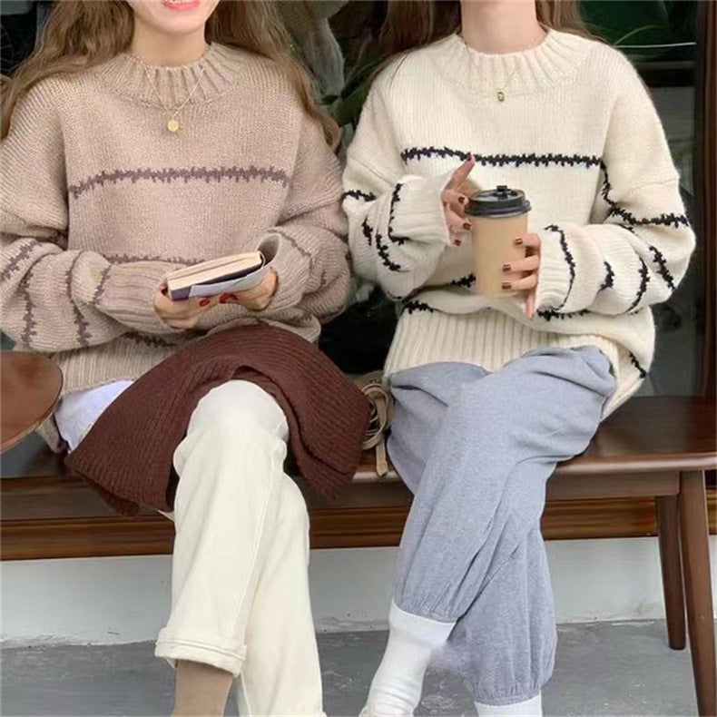 Lena | This Damen-Strickpullover modern und cozy