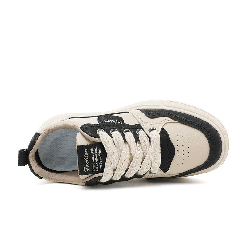 Damen modische Sneakers mit sportlicher Dämpfung und atmungsaktiver Oberflächenstruktur