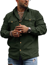 Herren cordjacke im lässigen Schnitt Aliams