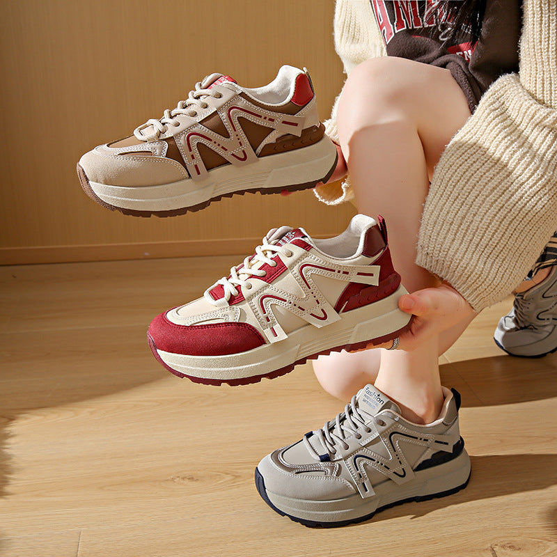Damen Sportliche Lauf Sneakers mit ergonomischer Dämpfung und modischem Design