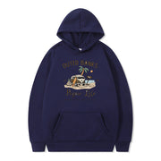 Damen Kapuzenpullover mit maritimem Design und inspirierendem Druck