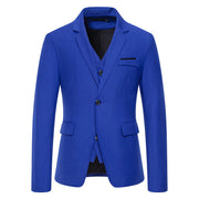 Herren Eleganter Drei-Teilig Anzug Set Heidi-Mode 1749704439