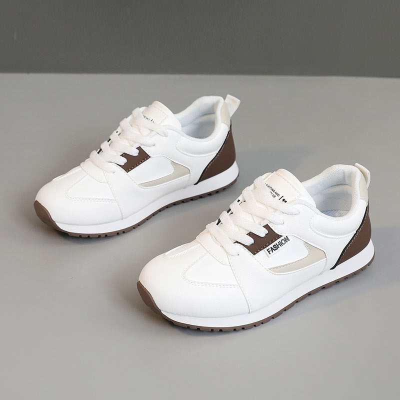Damen sportliche Sneakers mit modischem Design und atmungsaktiver Oberflächenstruktur