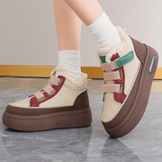 Damen Winterliche High-Top Sneakers mit bequemer Fleece-Wärmepolsterung und sportlichem Design