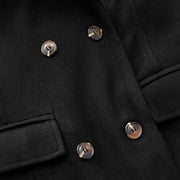 Damen eleganter, taillierter Gehrock mit doppelter Knopfleiste und schickem Revers