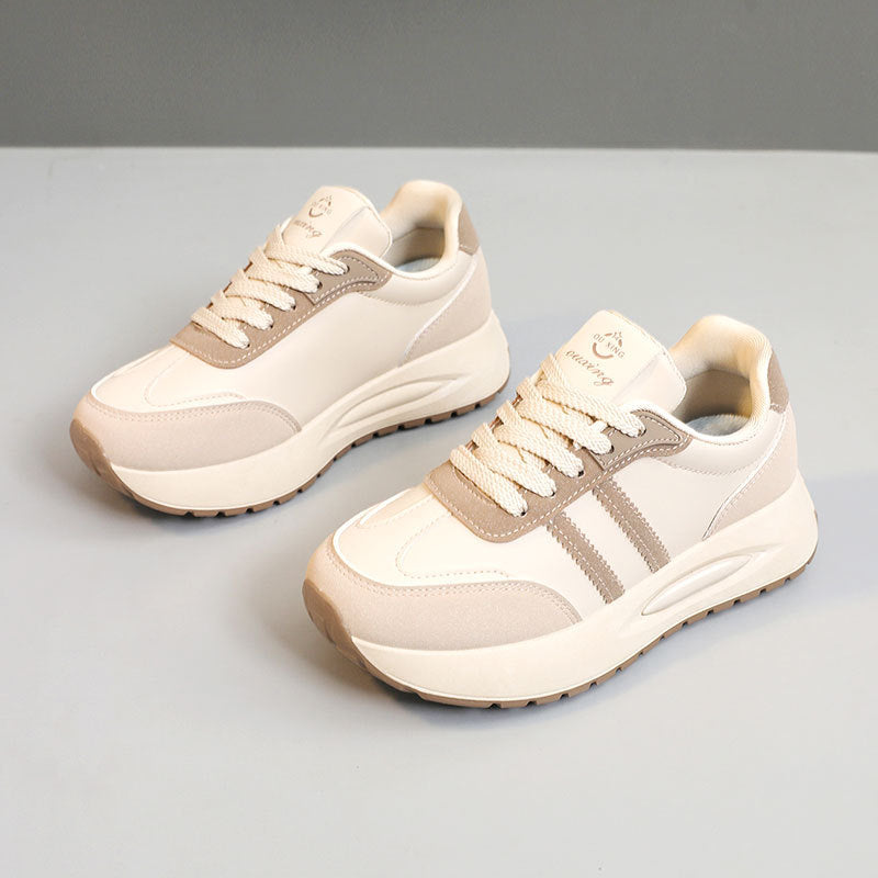 Damen Sportliche Chunky Sneakers mit gepolsterter Dämpfung und atmungsaktiver Konstruktion