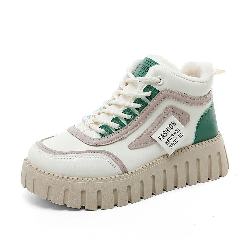Damen High-Top Sneaker mit dämpfender Sohle und atmungsaktivem Design