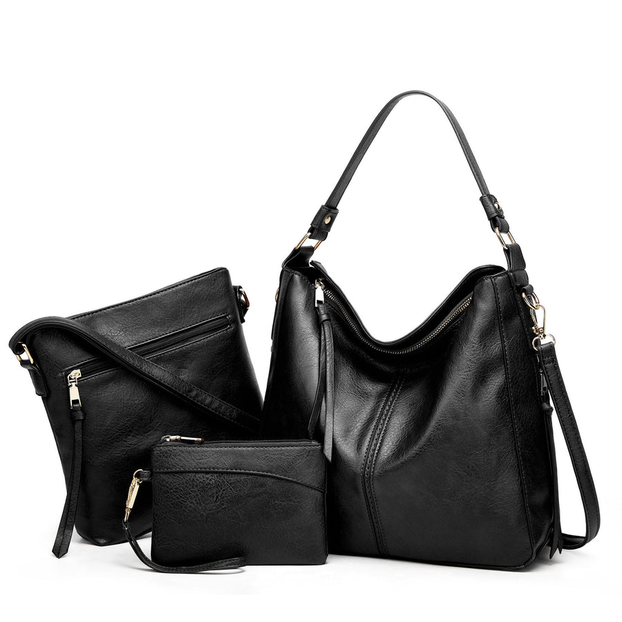 Luxuriöses 3-teiliges Handtaschen-Set für die moderne Frau