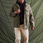 Herren funktionale Utility-Jacke mit mehreren Taschen und modernem Schnitt Aliams