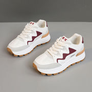 Damen Sportliche Freizeitsneaker mit atmungsaktiver Mesh-Oberfläche und dämpfender Laufsohle