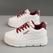 Damen Mode Sneakers mit dämpfender Laufsohle und atmungsaktivem Obermaterial